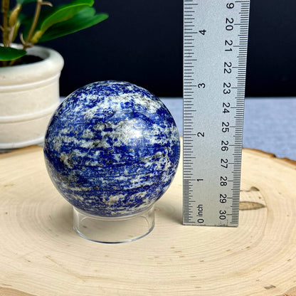 Lapis Lazuli Sphere, 2.76 in. - Itsy's Crystal Cove LLC