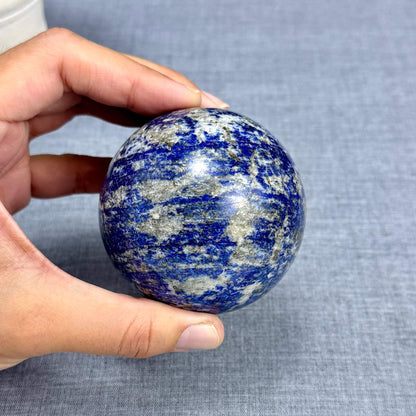 Lapis Lazuli Sphere, 2.76 in. - Itsy's Crystal Cove LLC