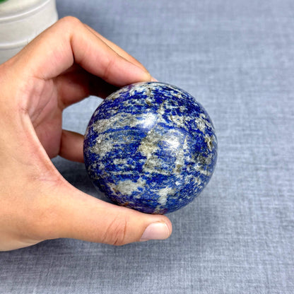 Lapis Lazuli Sphere, 2.76 in. - Itsy's Crystal Cove LLC