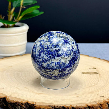 Lapis Lazuli Sphere, 2.76 in. - Itsy's Crystal Cove LLC