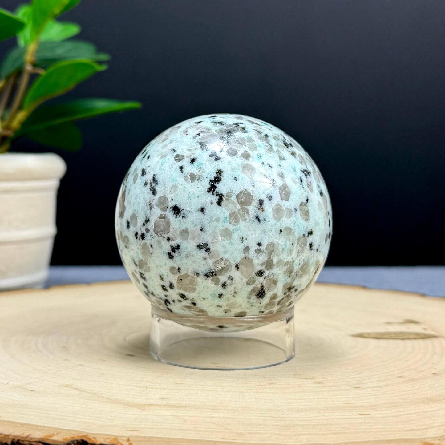 Kiwi Jasper Sphere, 2.55 in. - Itsy's Crystal Cove LLC