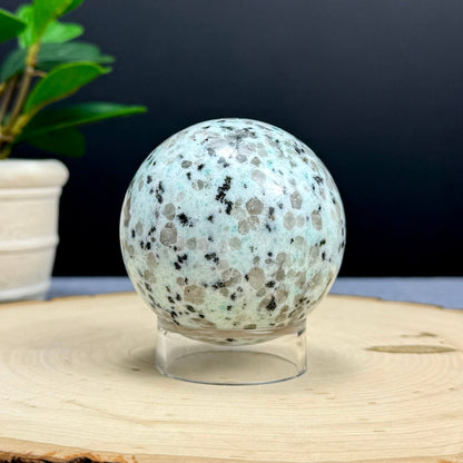 Kiwi Jasper Sphere, 2.55 in. - Itsy's Crystal Cove LLC