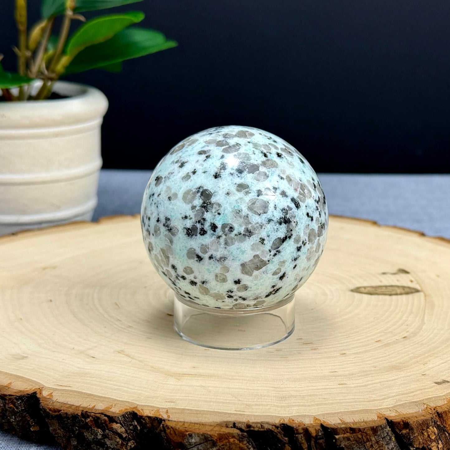 Kiwi Jasper Sphere, 2.55 in. - Itsy's Crystal Cove LLC