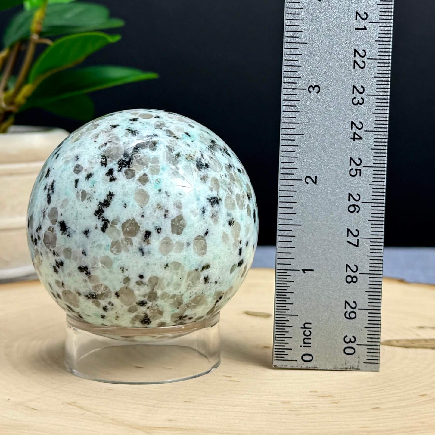 Kiwi Jasper Sphere, 2.55 in. - Itsy's Crystal Cove LLC