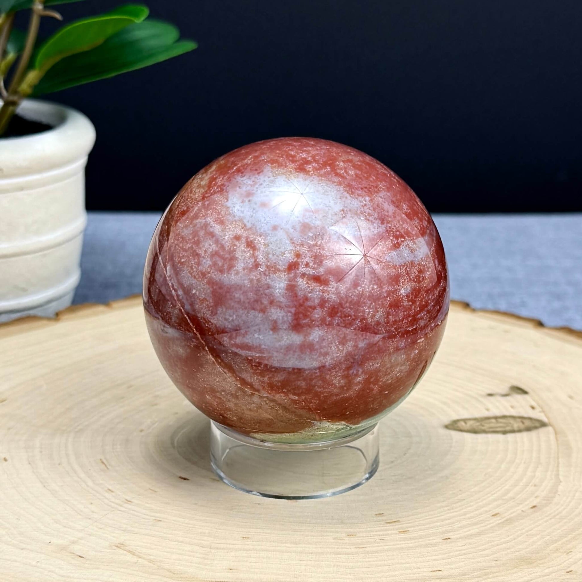 Sea Jasper Sphere, 2.97 in. - Itsy's Crystal Cove LLC